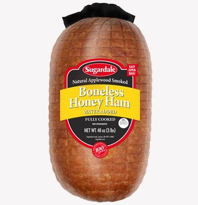Smoked Boneless Whole Honey Ham | Sugardale Foods