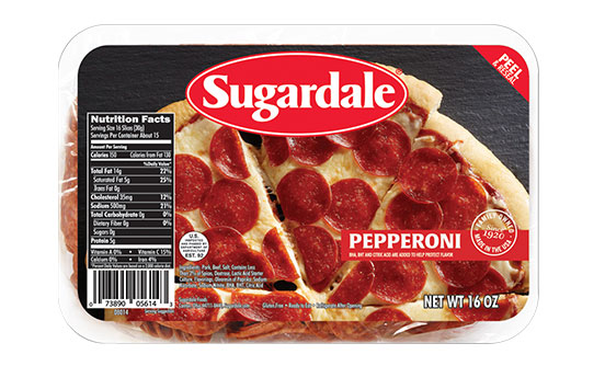 Sugardale Pepperoni Package